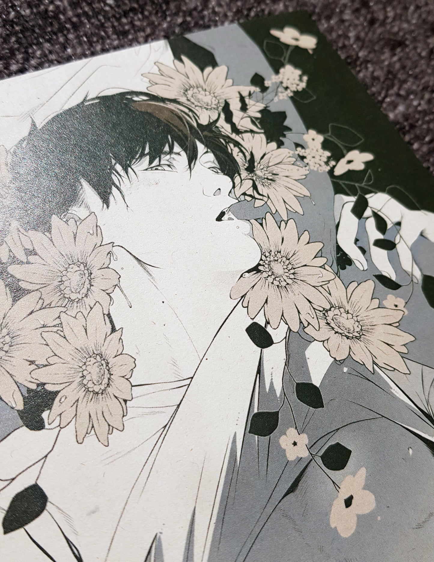 PRINT underboob Aki - Floweredition