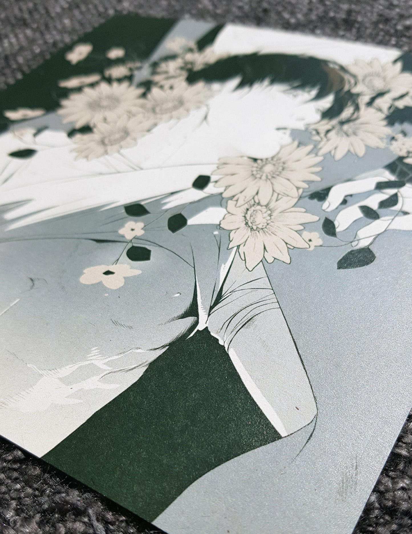 PRINT underboob Aki - Floweredition
