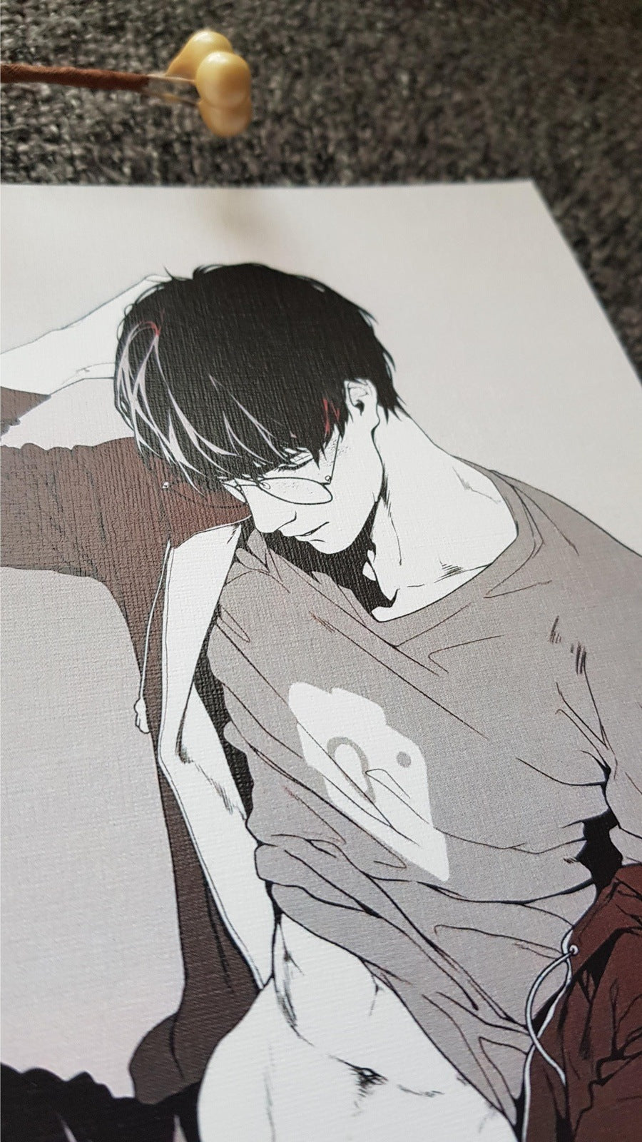 PRINT Aki alone NSFW