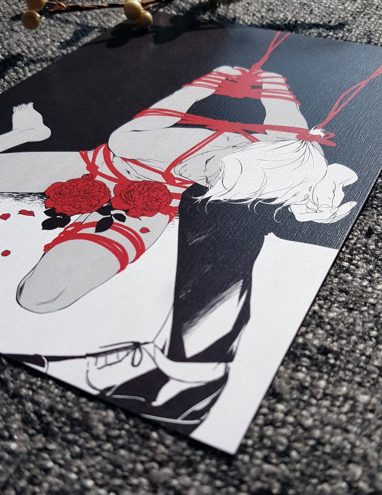 PRINT KINK21 - Kinbaku flower edition