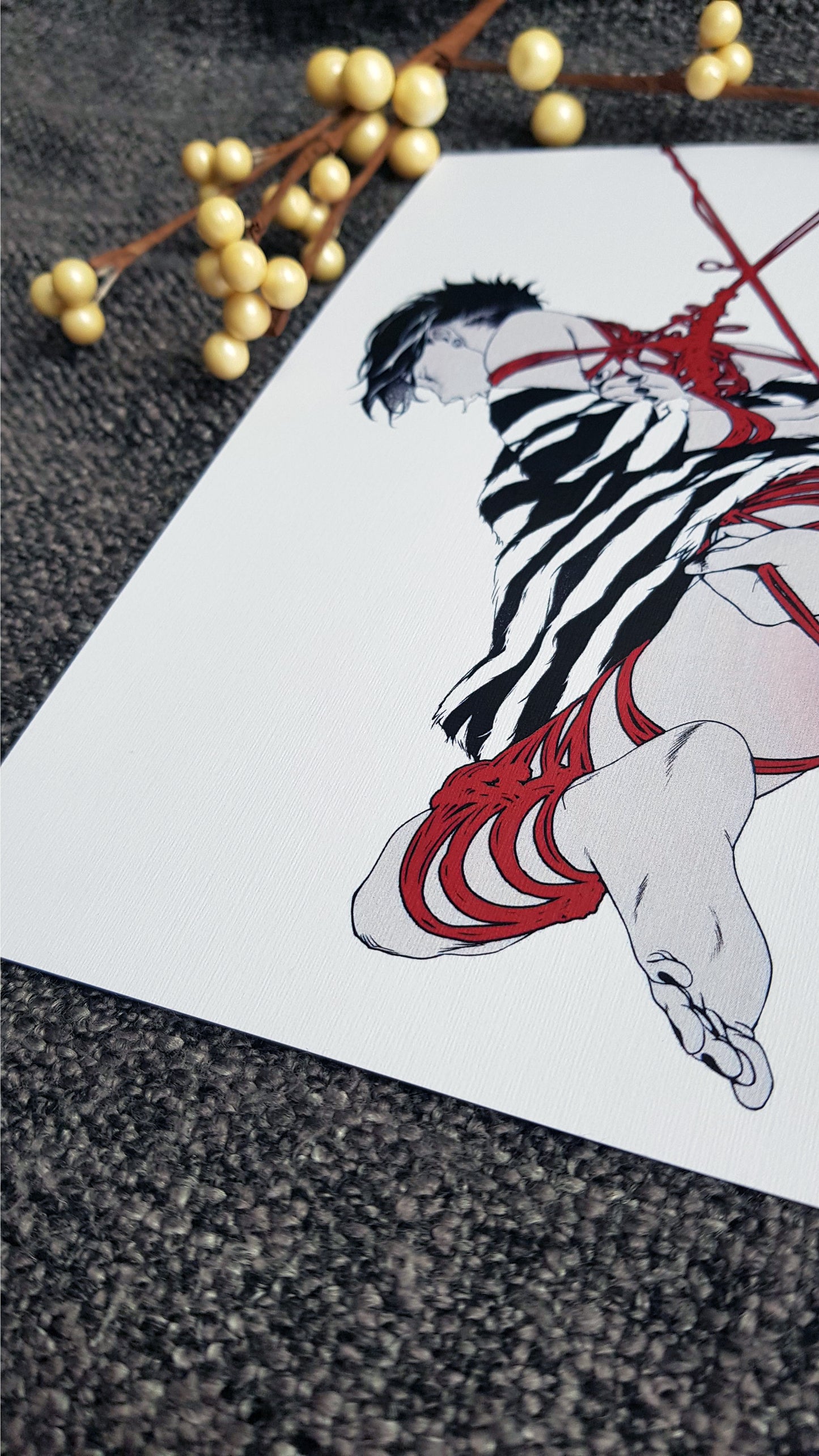 PRINT Shibari NSFW