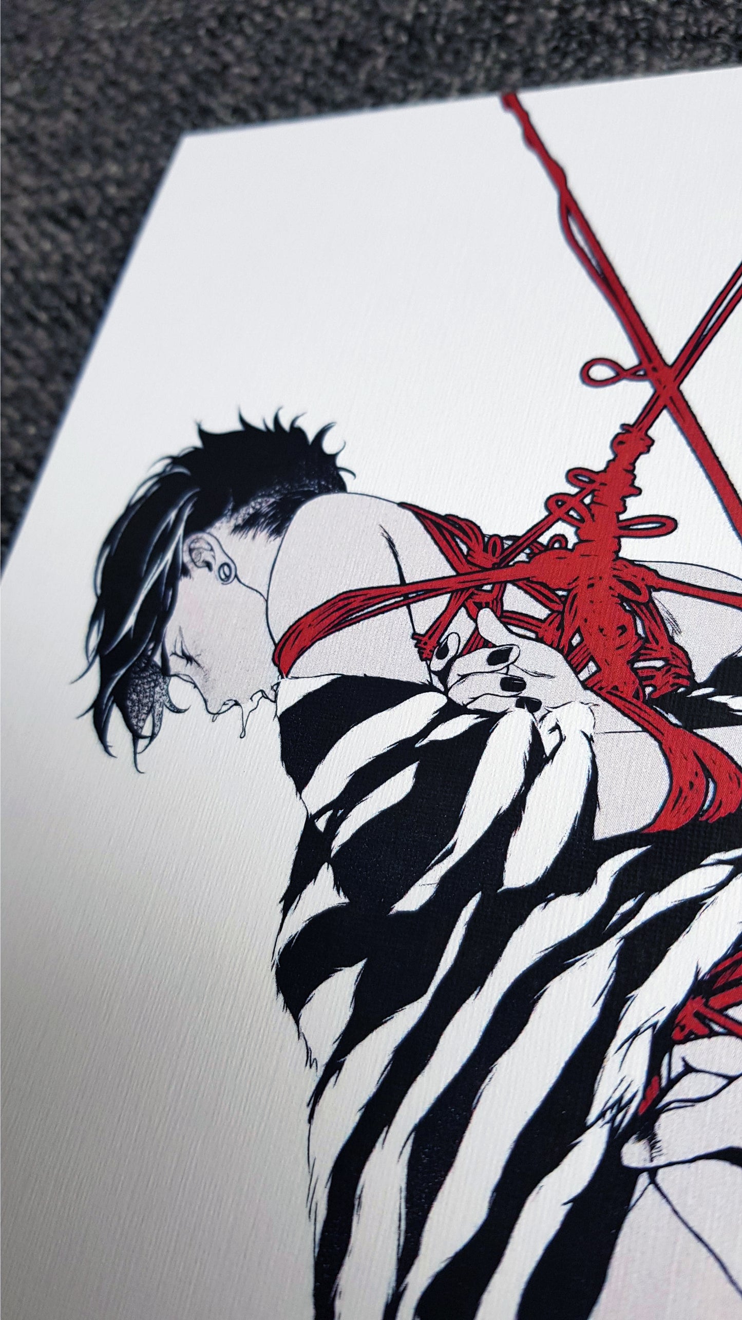 PRINT Shibari NSFW
