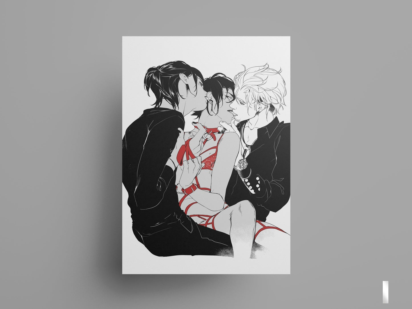 PRINT KINK20 - sharing partial varnish