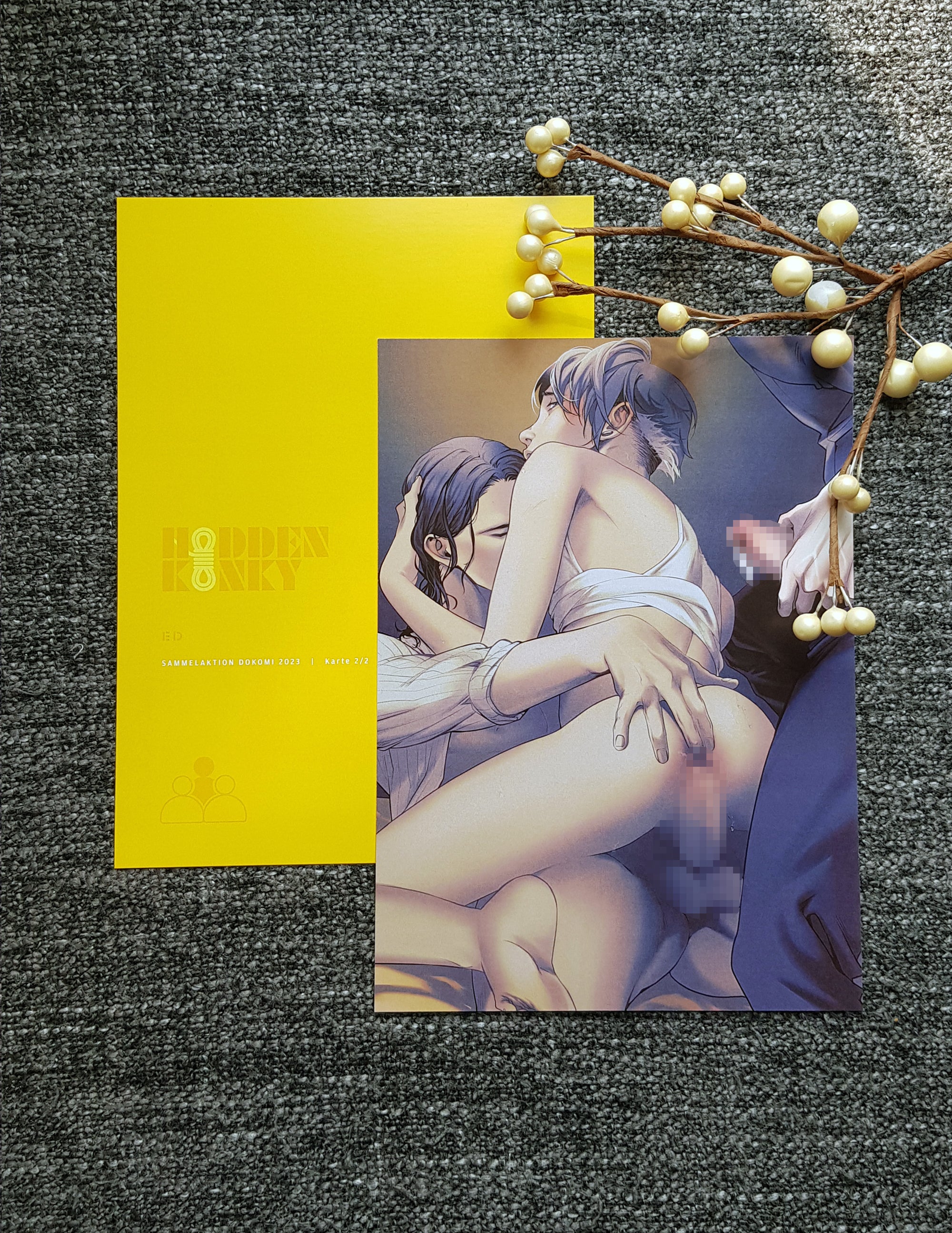 PRINT HiddenKinky - cuckolding - EDIllustration