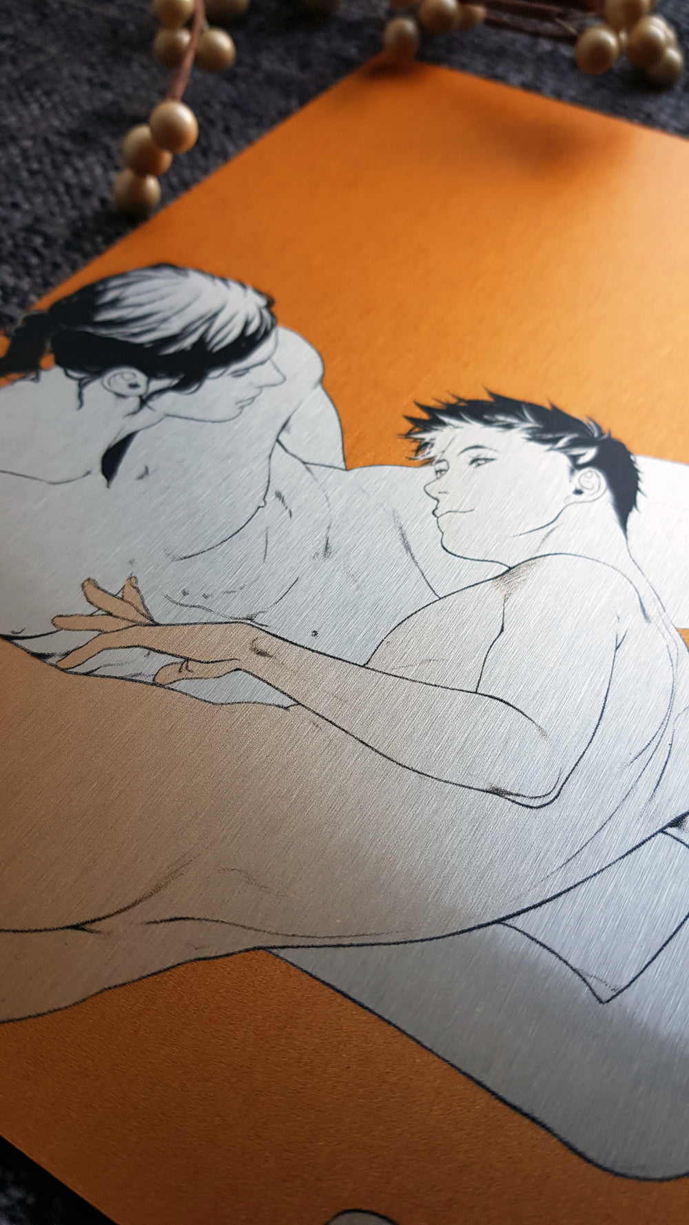 ALUMINIUM COMPOSITE PANEL Hiroki and Elia Kink #5 - EDIllustration