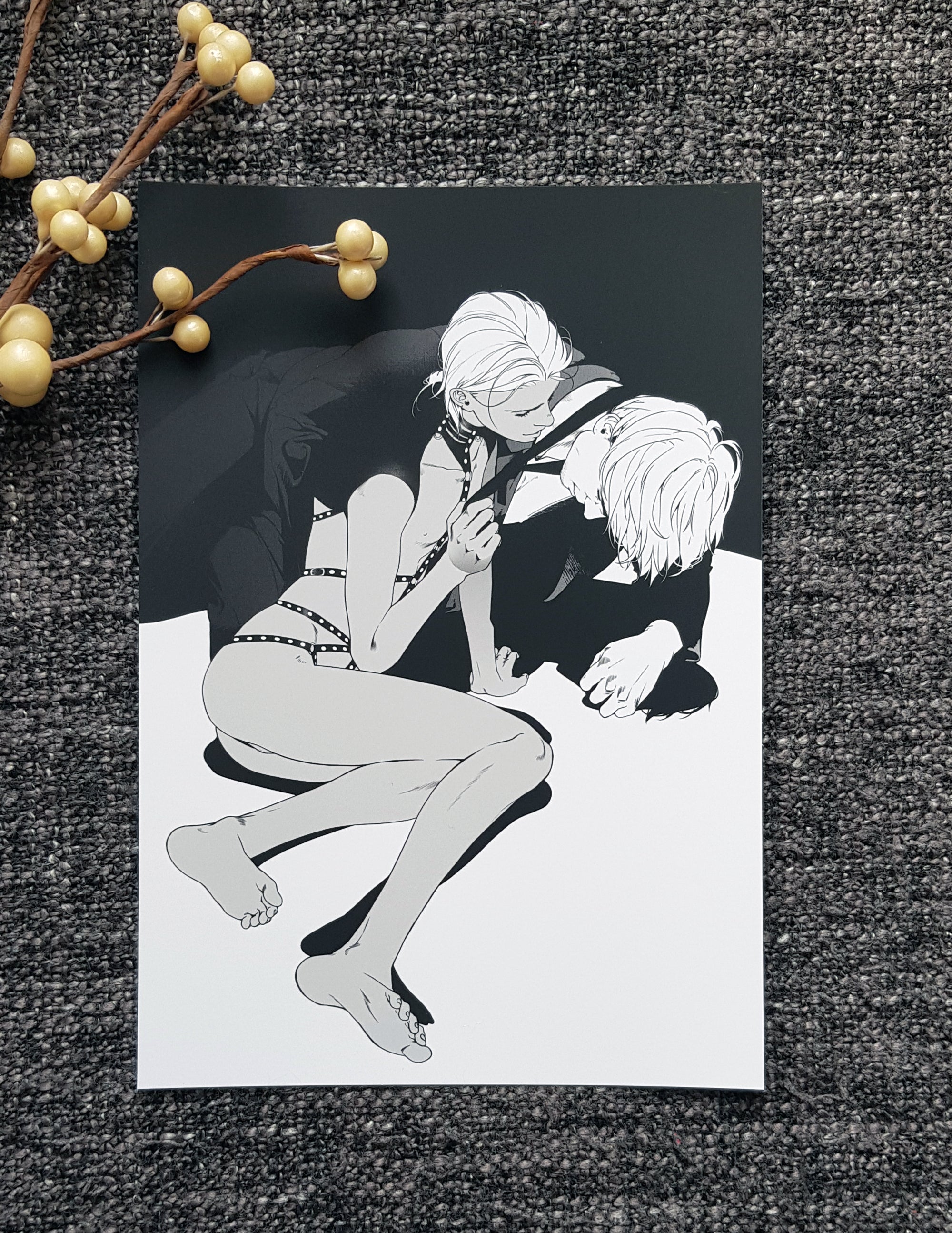 PRINT KINK23 - dominate you (softfeel) - EDIllustration