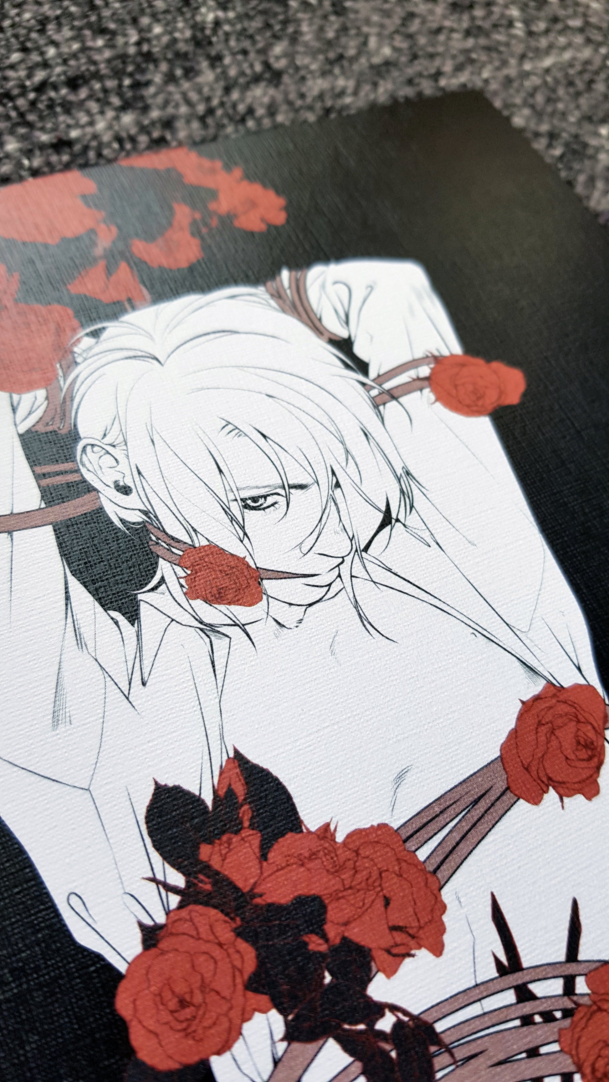PRINT Shibari Flower - EDIllustration