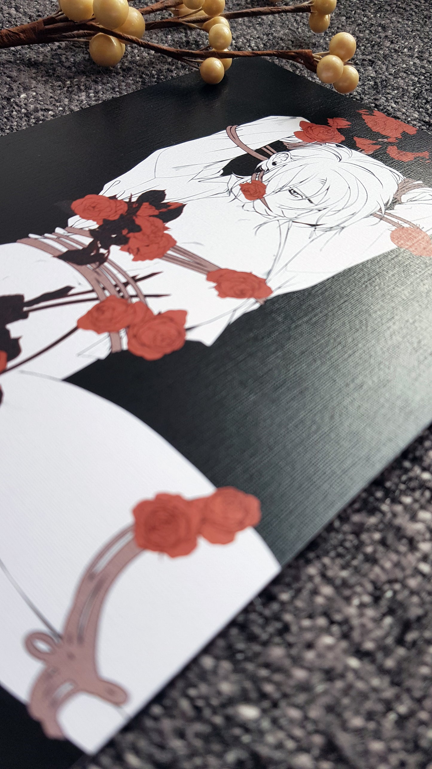 PRINT Shibari Flower - EDIllustration