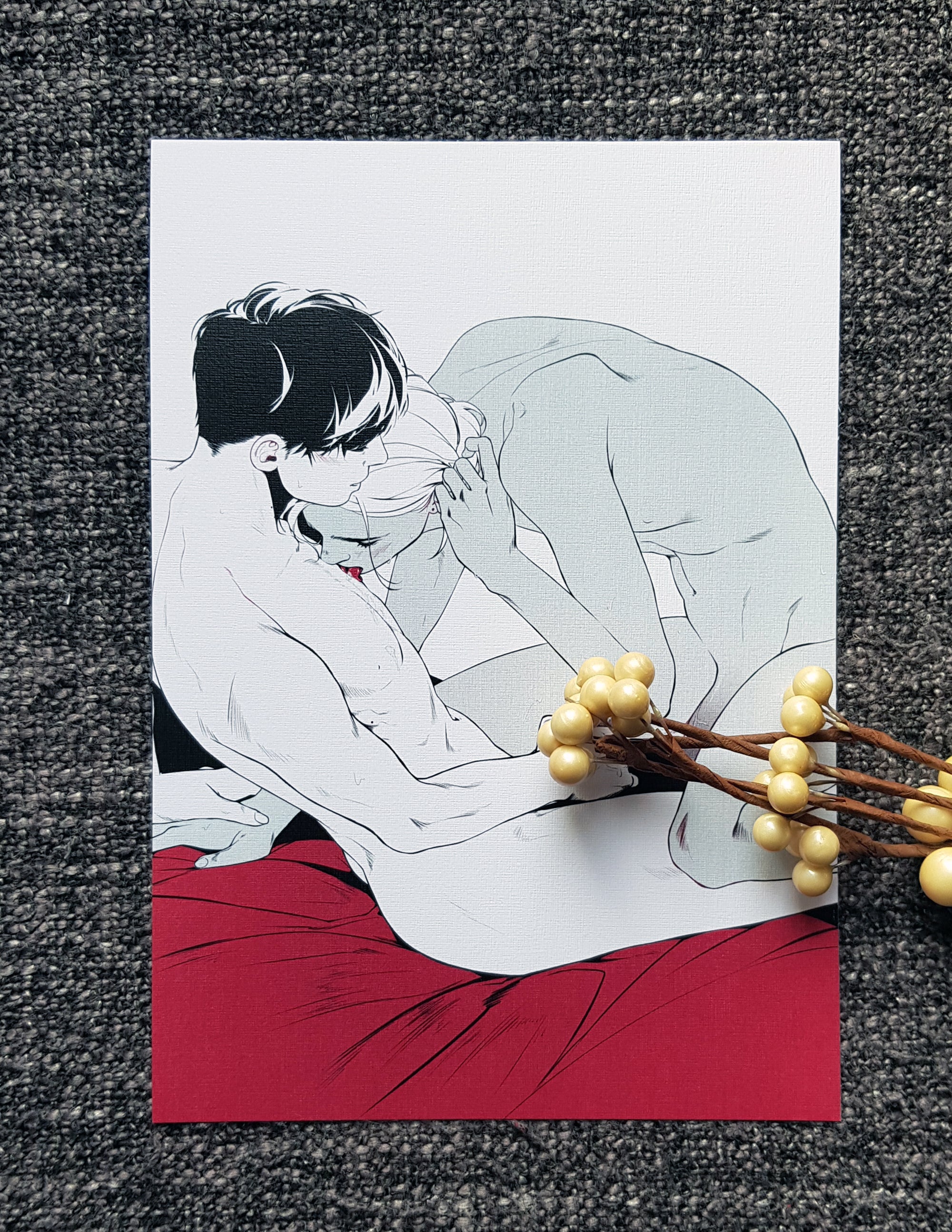 PRINT KINK23 - Lick it clean [NSFW] - EDIllustration