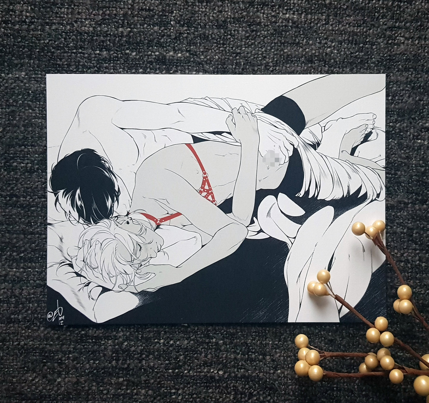 PRINT Cuddling [NSFW]