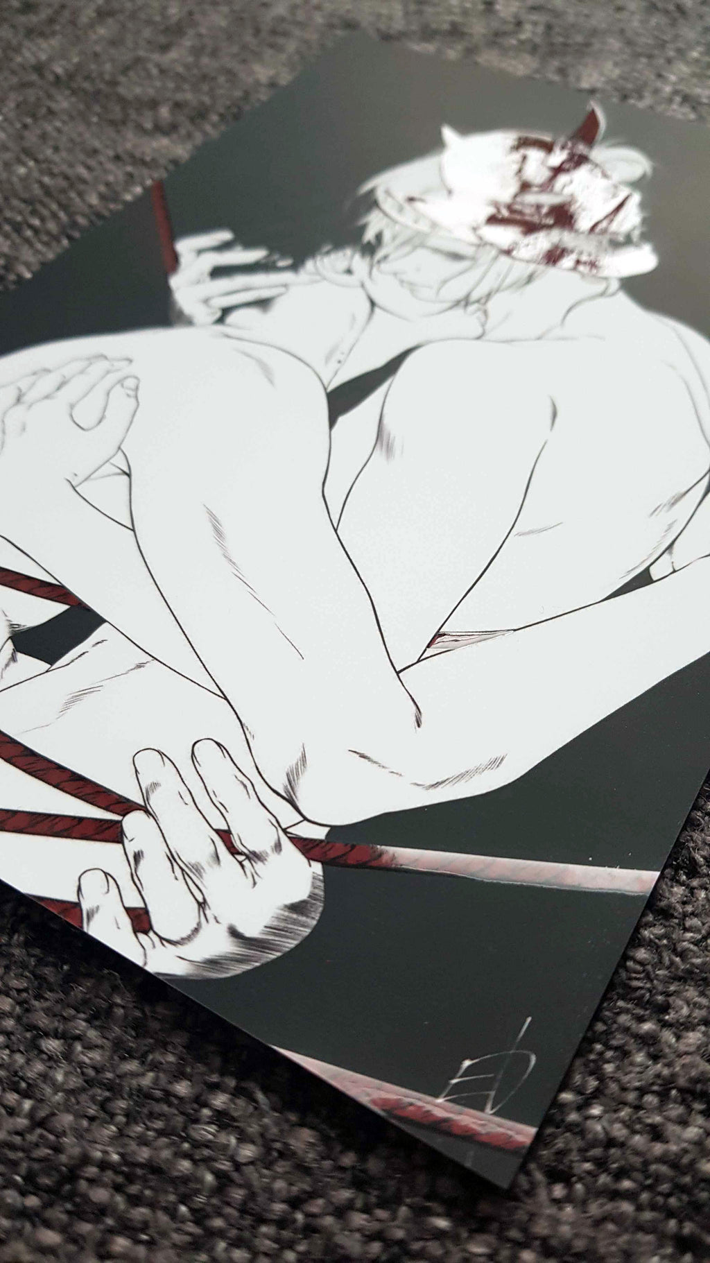 PRINT under your mask