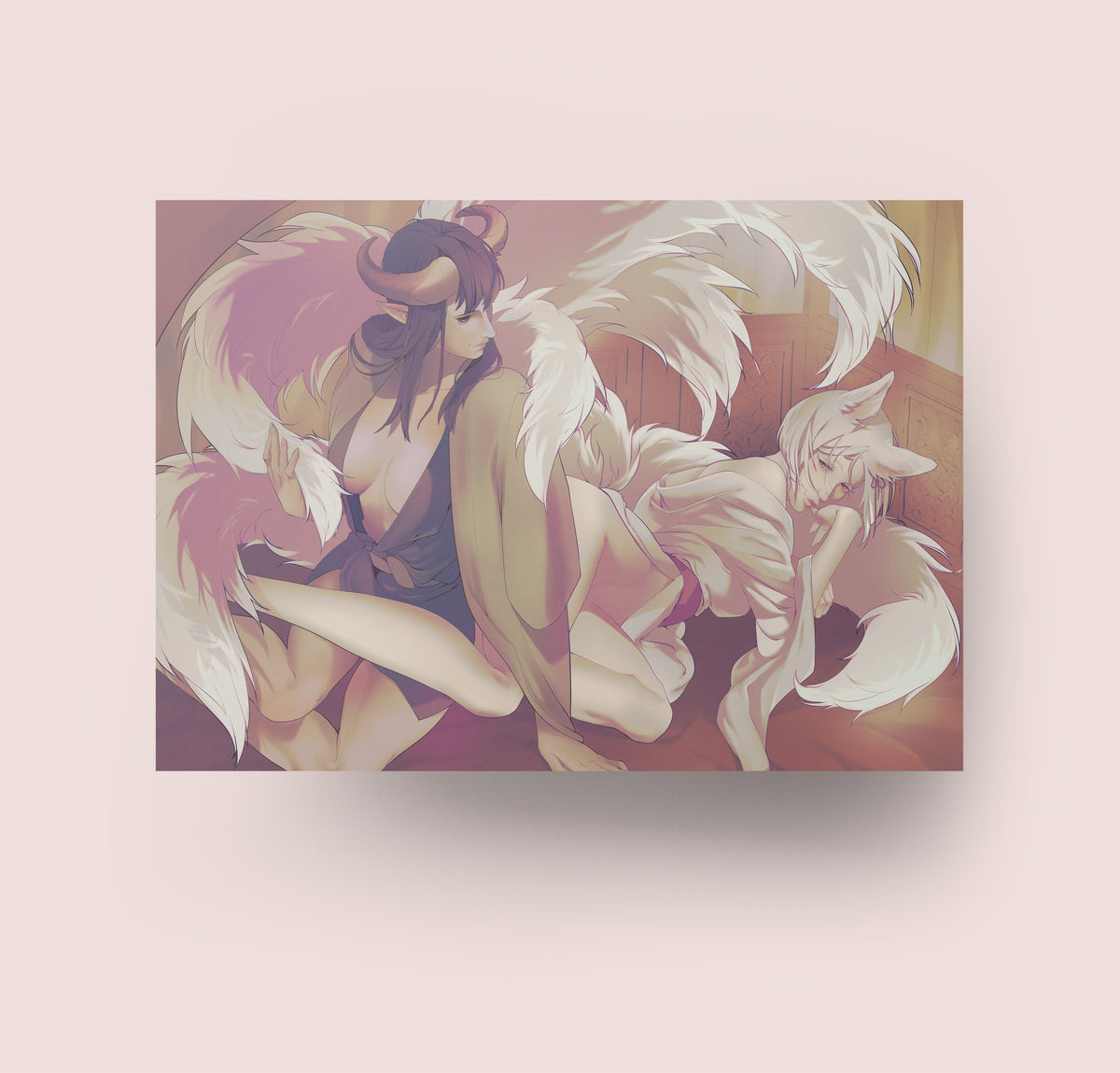 PRINTs 𝕲𝖚𝖎𝖑𝖉 𝖔𝖋 𝖙𝖍𝖊 𝕿𝖜𝖎𝖓 𝕸𝖔𝖔𝖓𝖘 🌙 - Blush & Bloom: Girls just wanna have fun - 1. Version