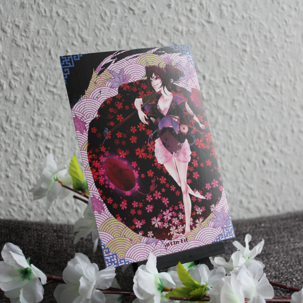 POSTCARD´s Puppenseele - EDIllustration