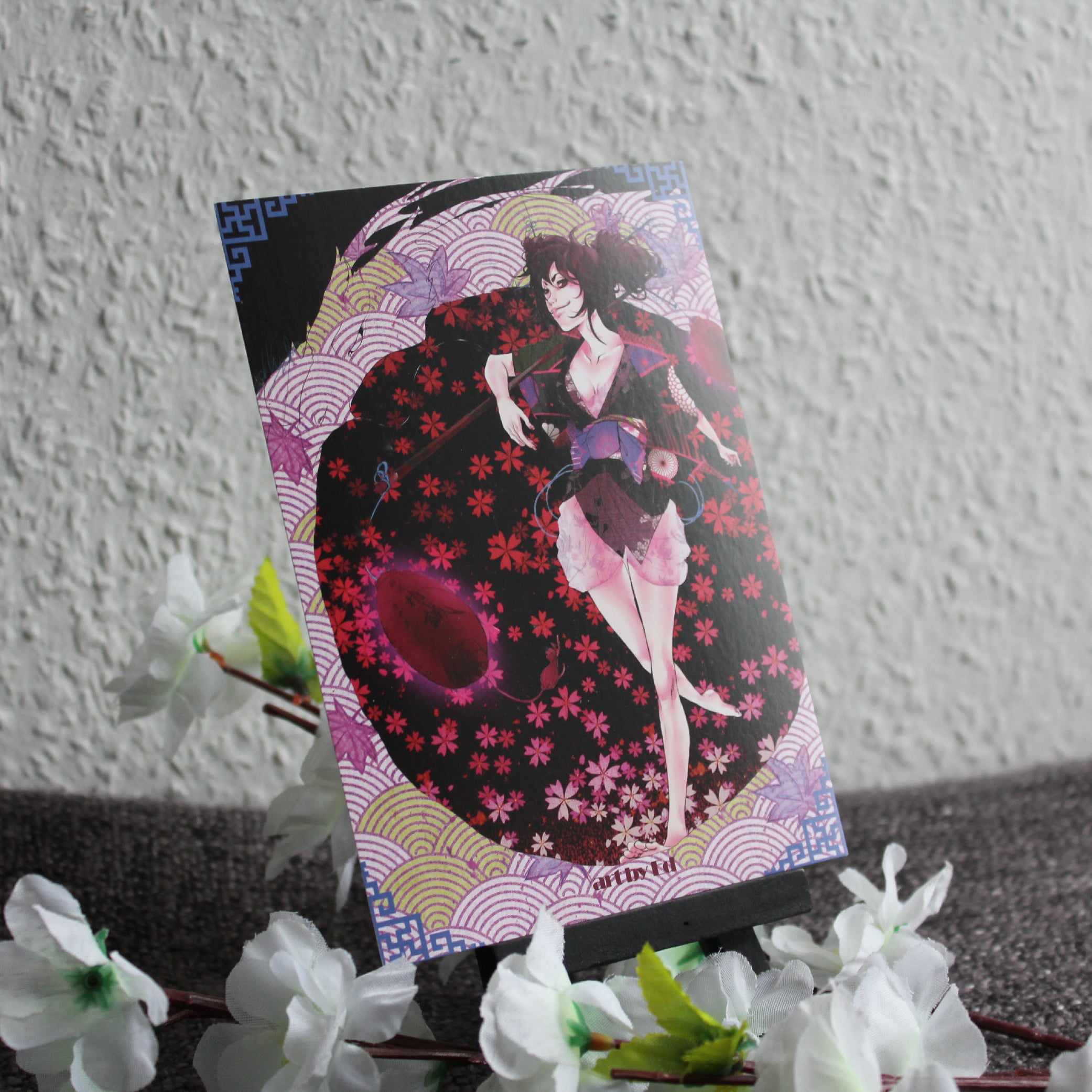 POSTCARD´s Puppenseele - EDIllustration