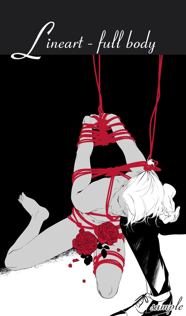 Commissions - Lineart - digital