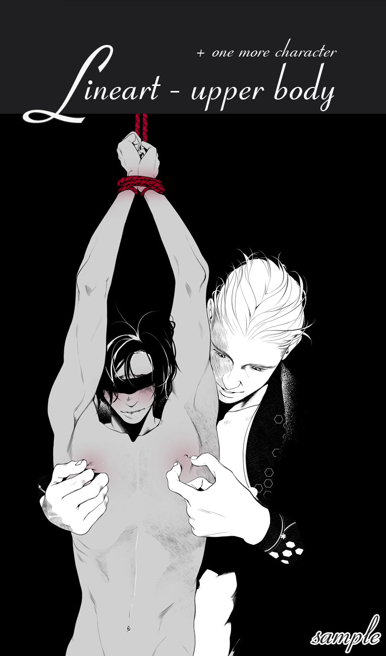 Commissions - Lineart - digital