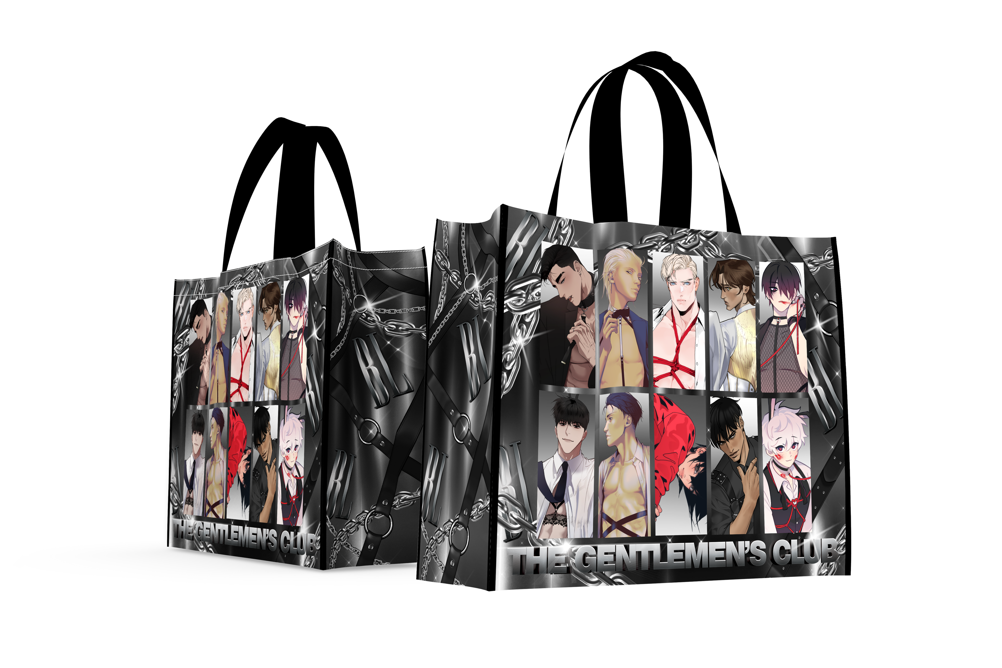 THE GENTLEMEN'S CLUB - tote bag