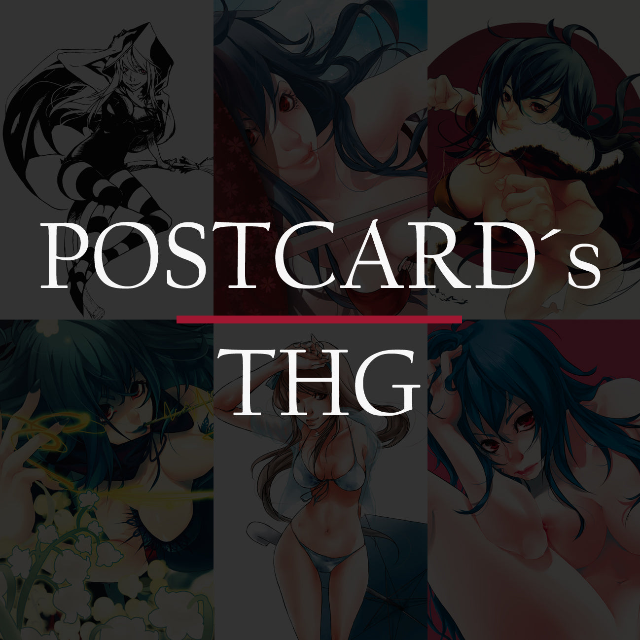 POSTCARD´s THG - EDIllustration