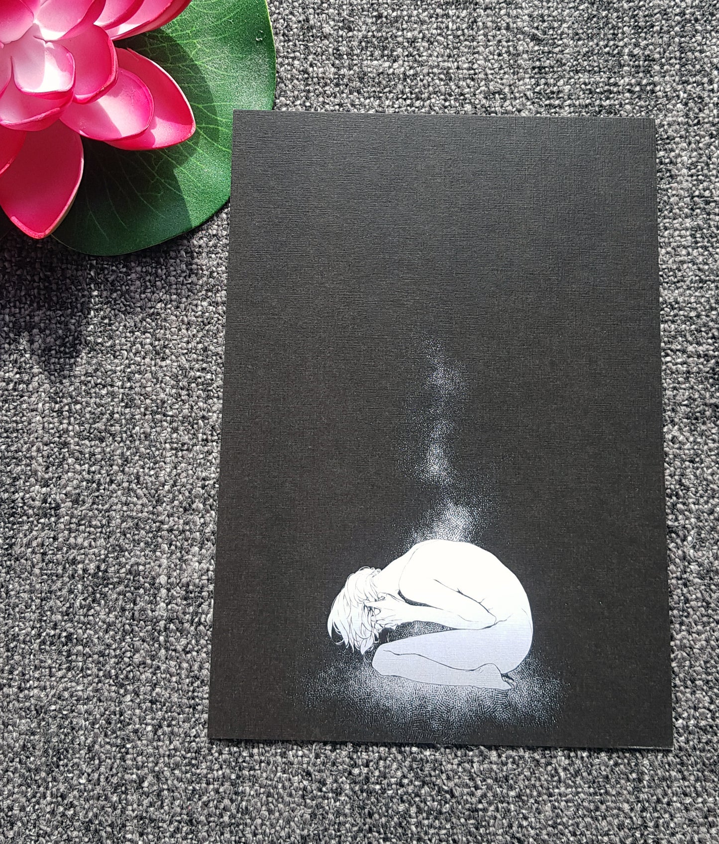 PRINT Sunao Silence Black - EDIllustration