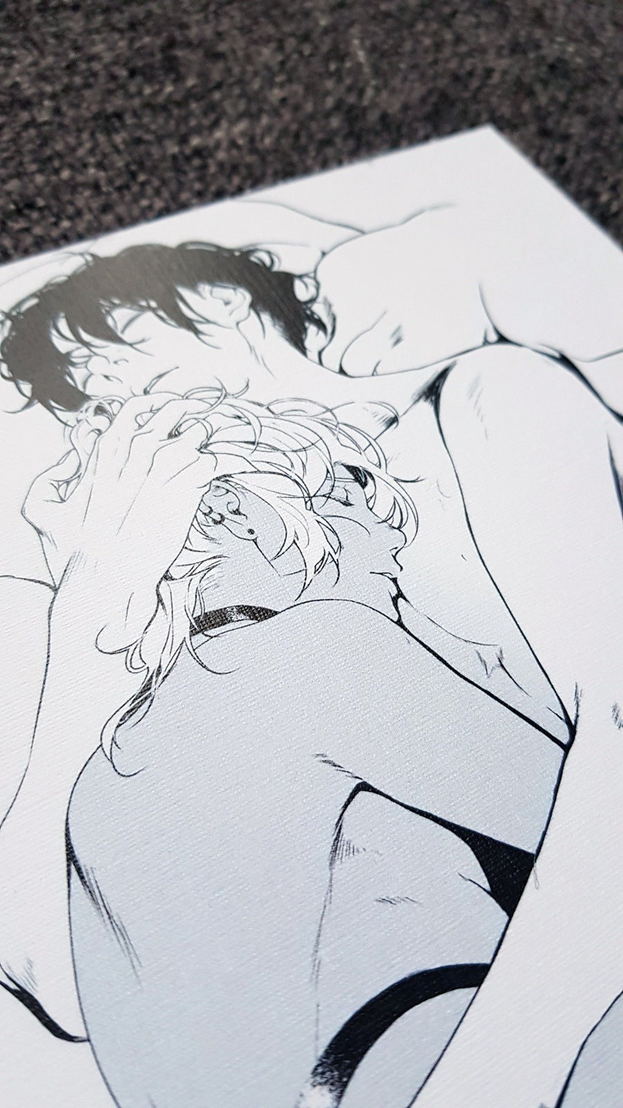 PRINT KINK20 - aftercare (flower edition) - EDIllustration