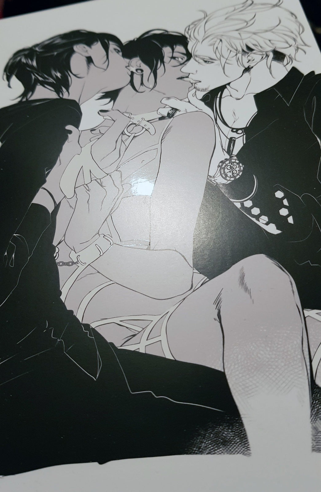 PRINT KINK20 - sharing (partial varnish) - EDIllustration