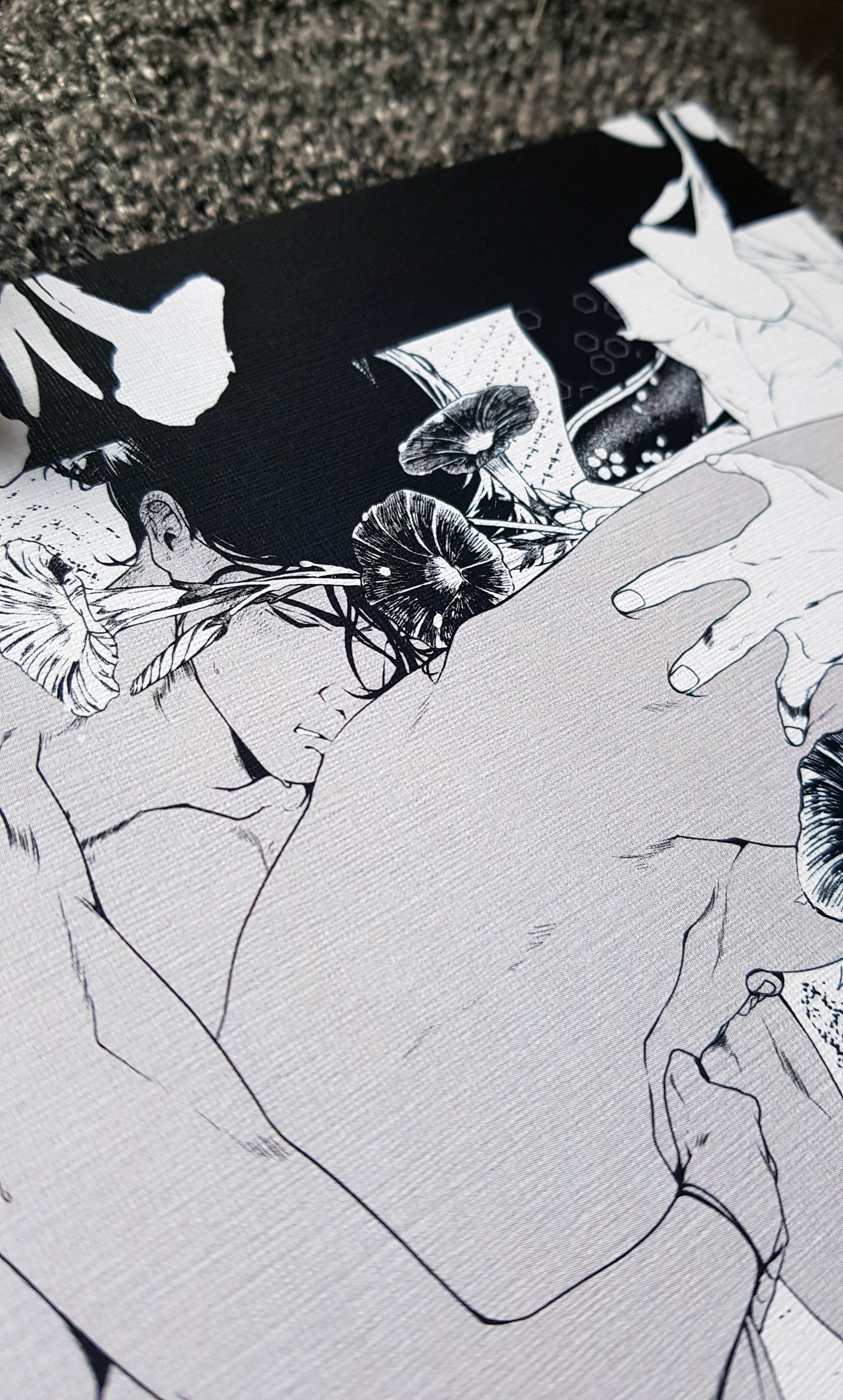 PRINT love nectar - (flower edition) - EDIllustration