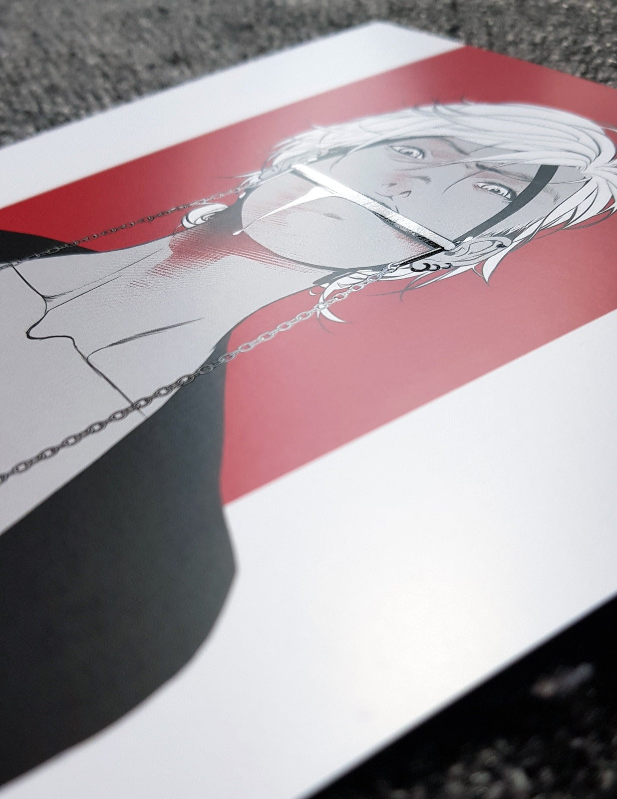 PRINT KINK21 - Nipple torture (partial varnish) - EDIllustration