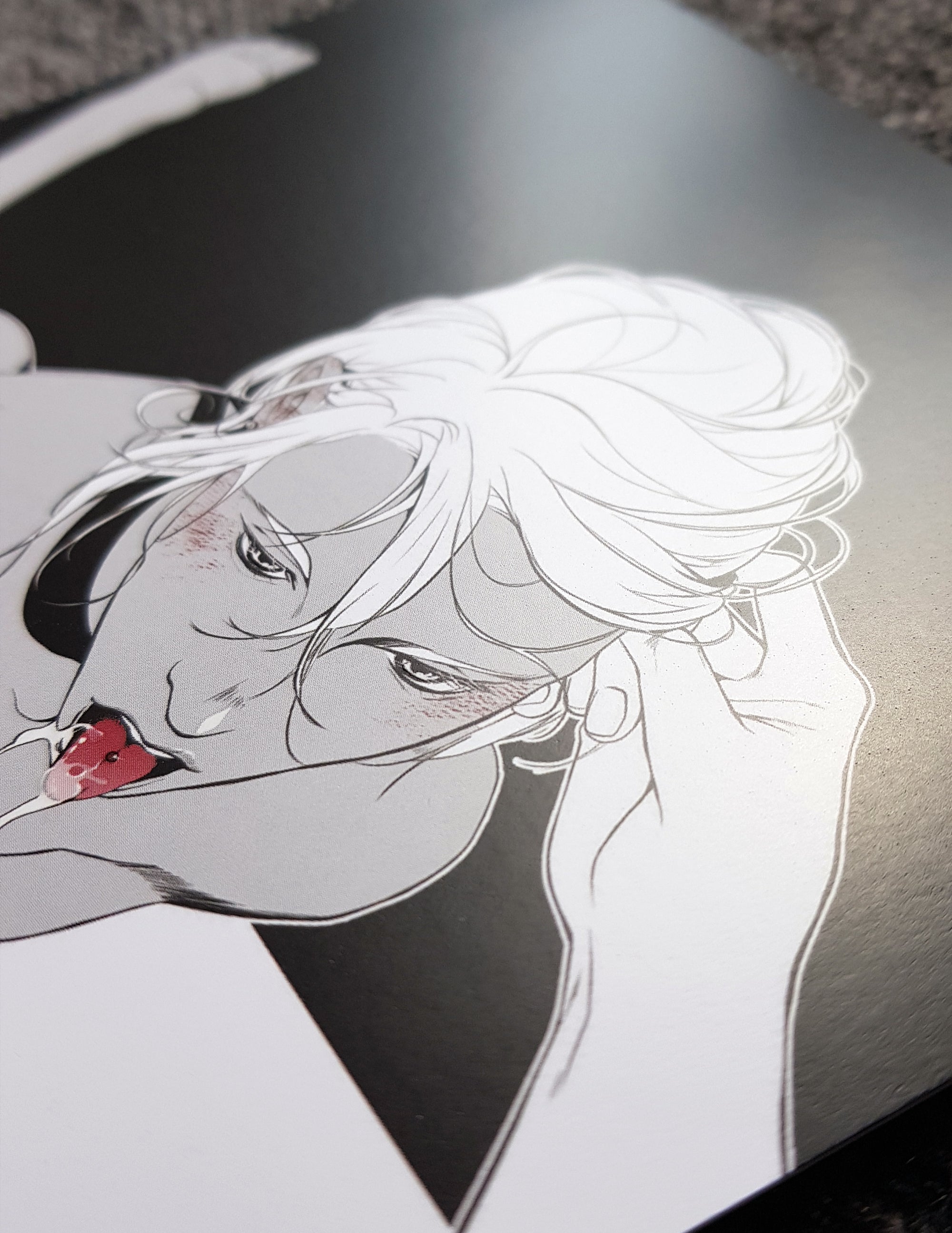 PRINT KINK21 - Piercing (partial varnish) [NSFW] - EDIllustration