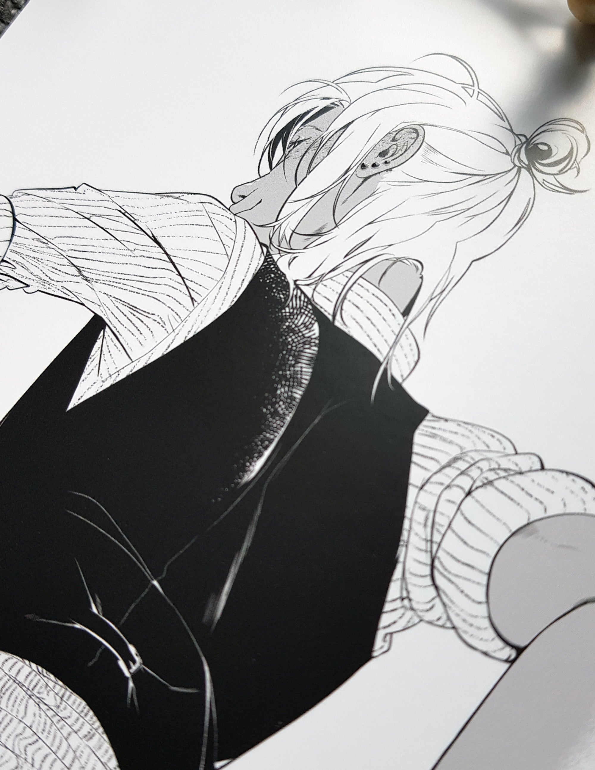 PRINT KINK21 - Strip (partial relief varnish) - EDIllustration