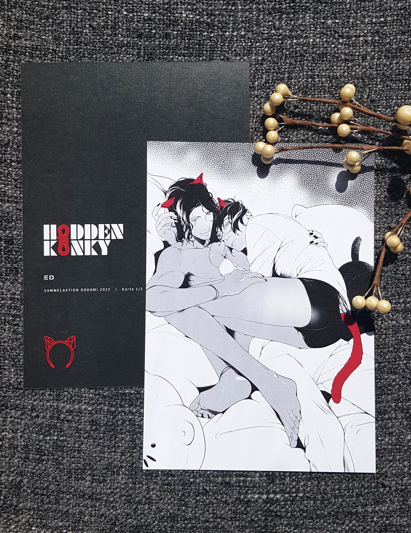 PRINT HiddenKinky - Petplay - EDIllustration