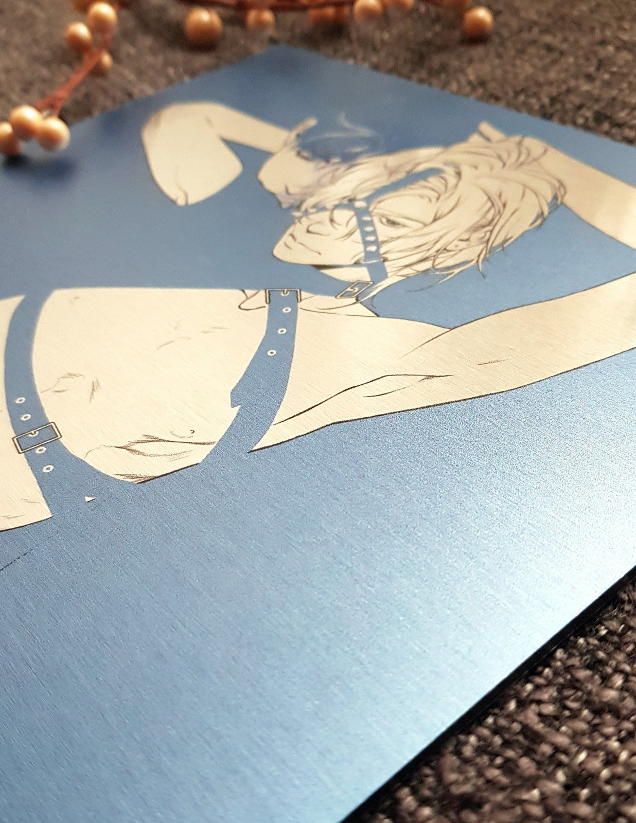 ALUMINIUM COMPOSITE PANEL Sunao and Aki Kink #4 - EDIllustration