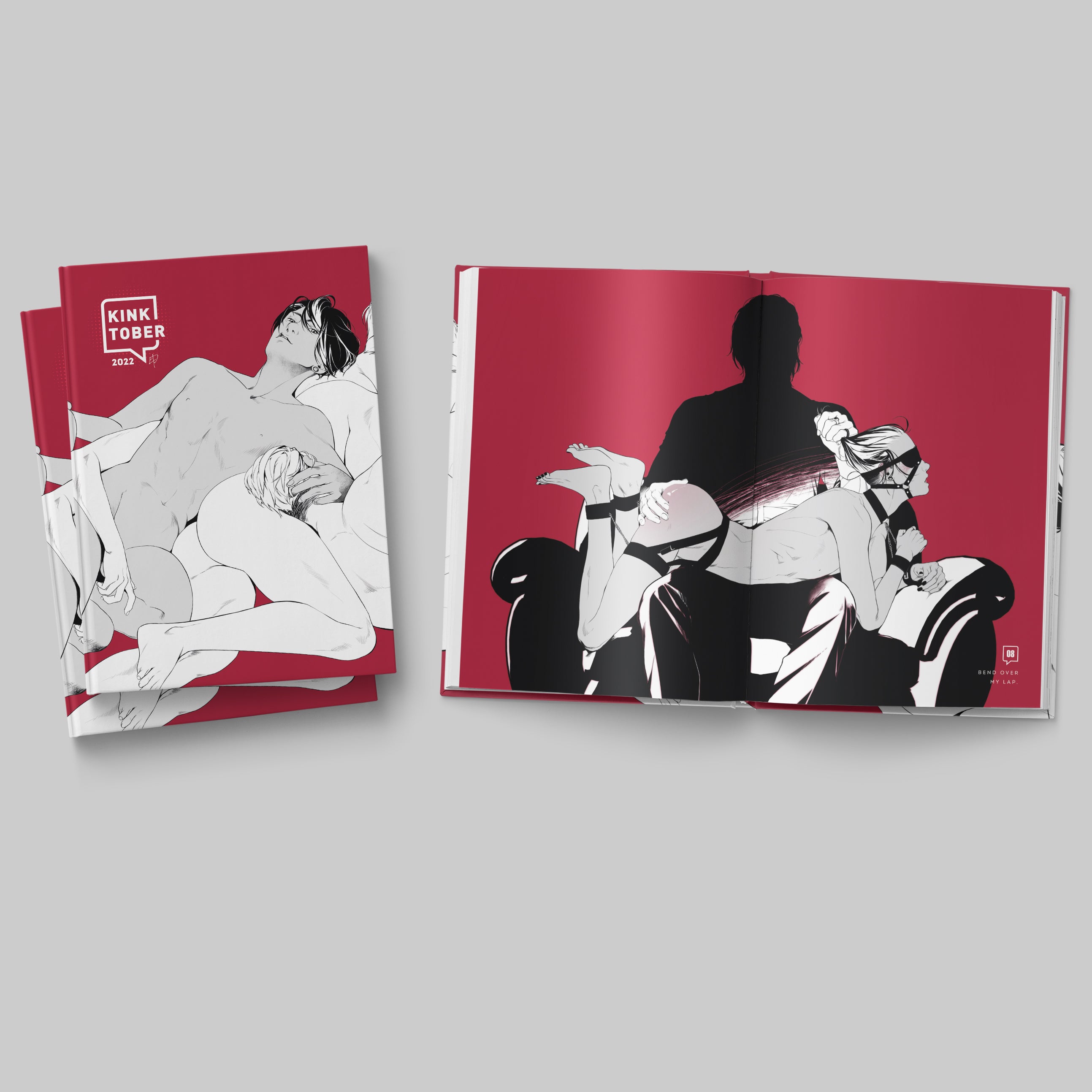 ARTBOOK KINKtober 2022 [NSFW] - EDIllustration