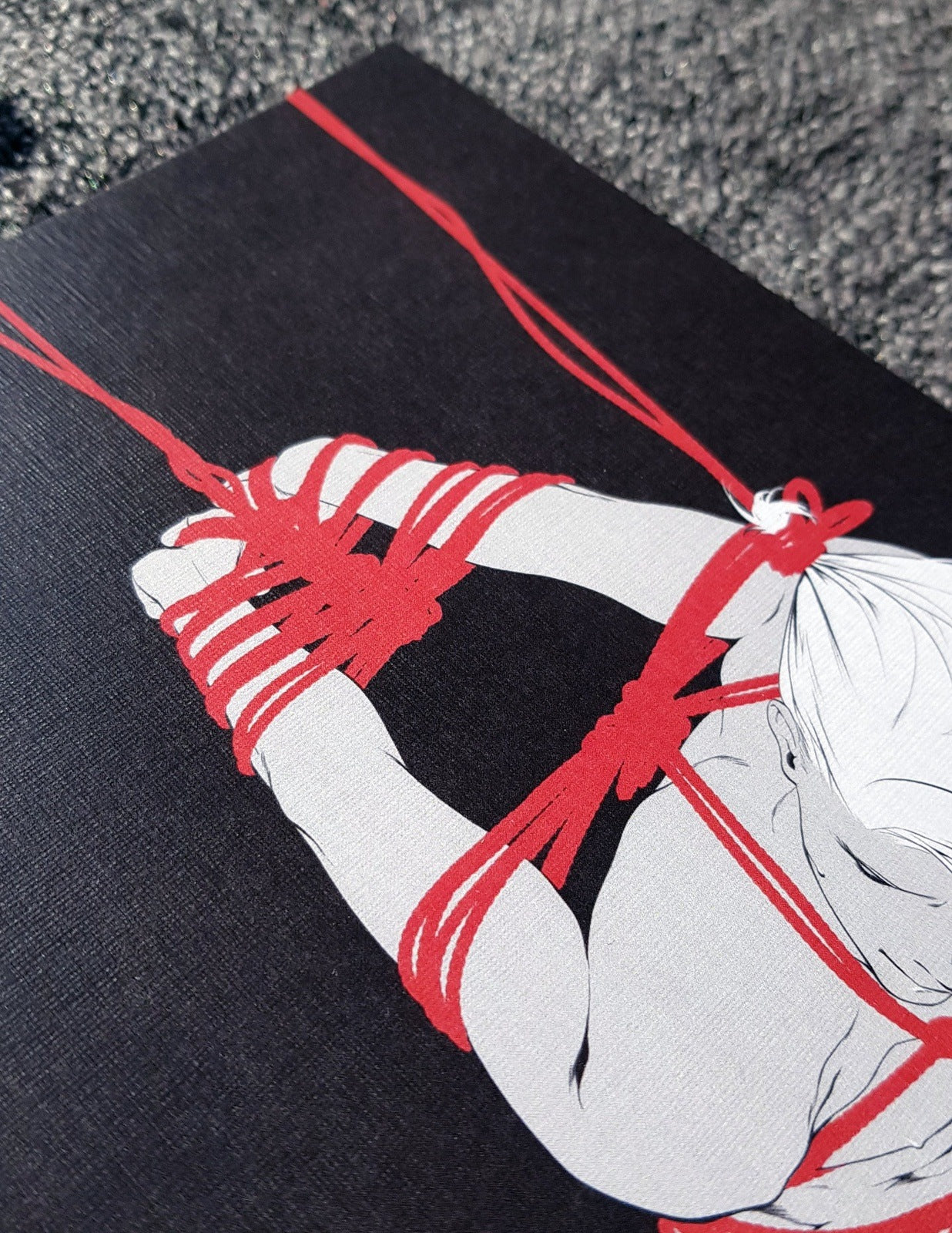 PRINT KINK21 - Kinbaku (flower edition) - EDIllustration