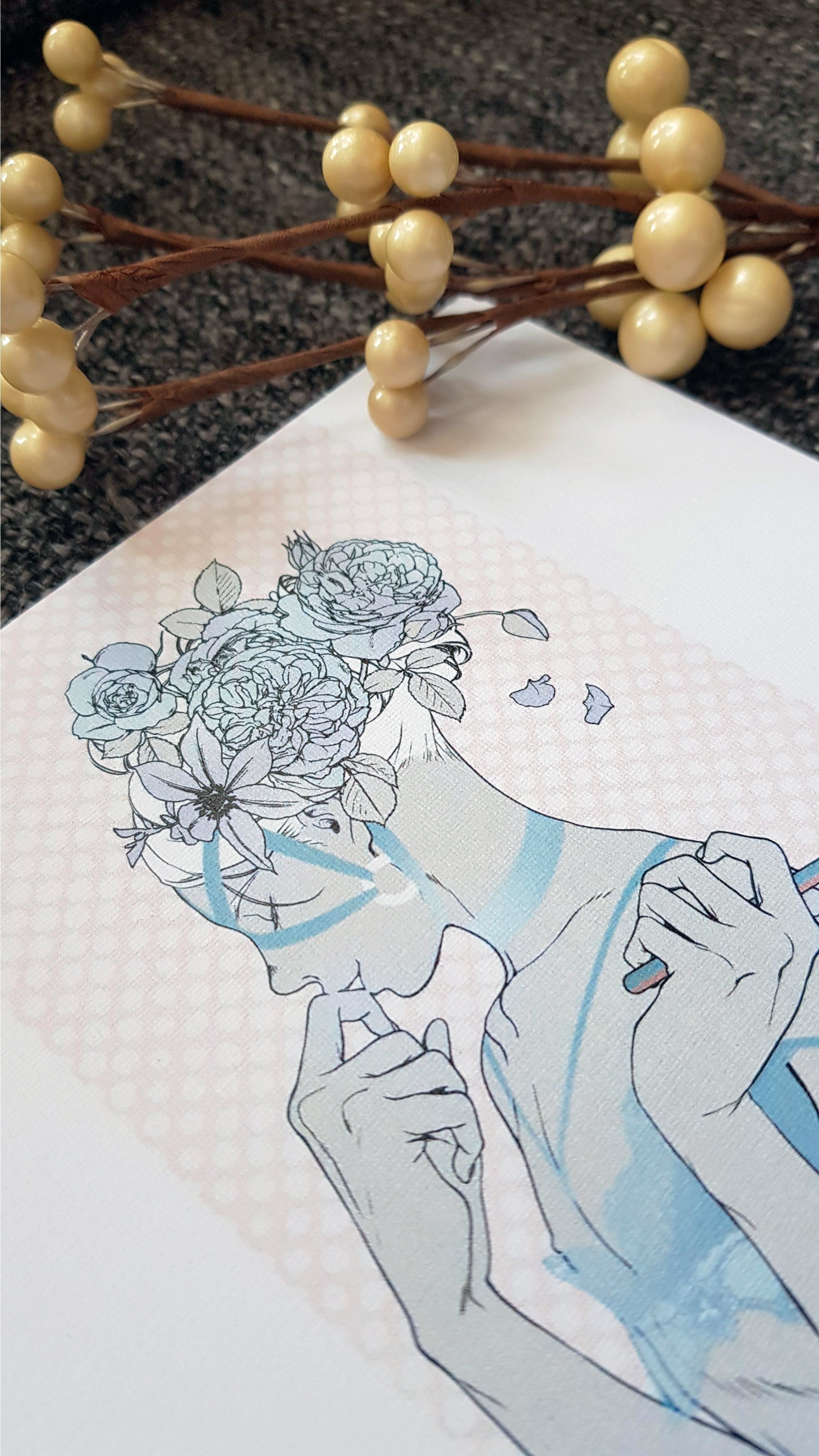 PRINT pastel baby Sunao - EDIllustration