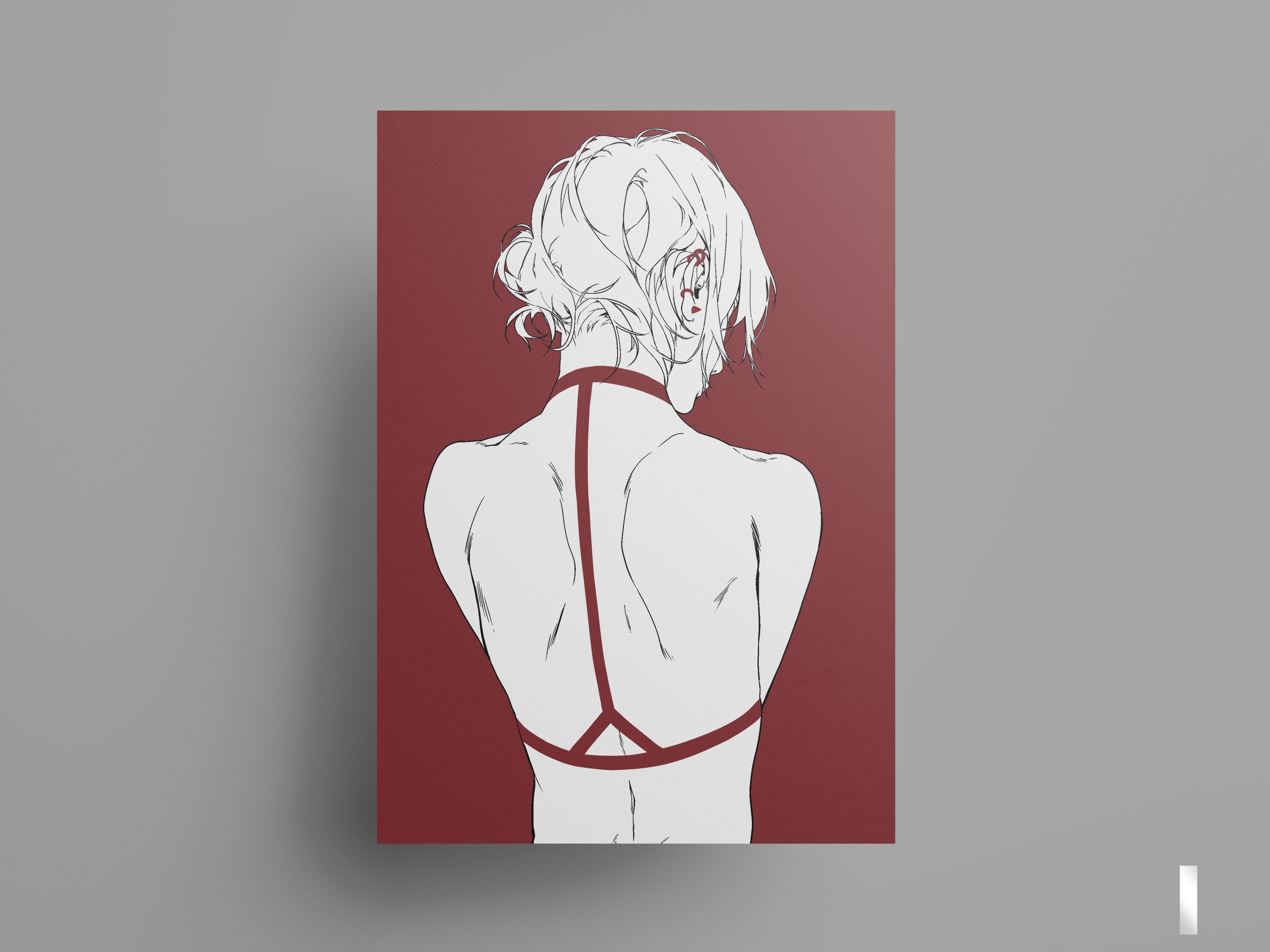 PRINT unprotected (partial varnish) - EDIllustration