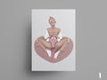 PRINT Valentine Sunao (partial relief varnish) - EDIllustration